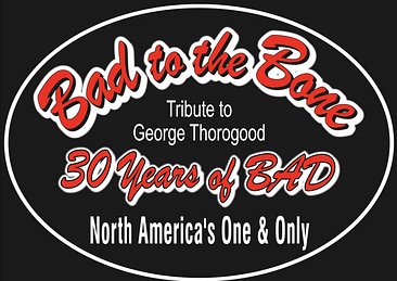 Bad to the Bone Banner 8x6